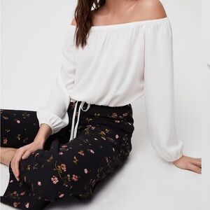 Wilfred Elenenora Off-Shoulder Blouse Light Blue XXS